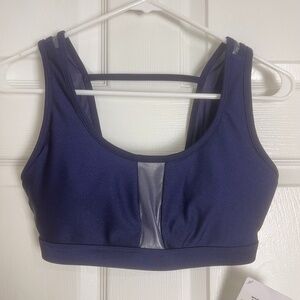 NEW Fabletics Purple Brinley Back In The Game Sports Bra Women Size XS